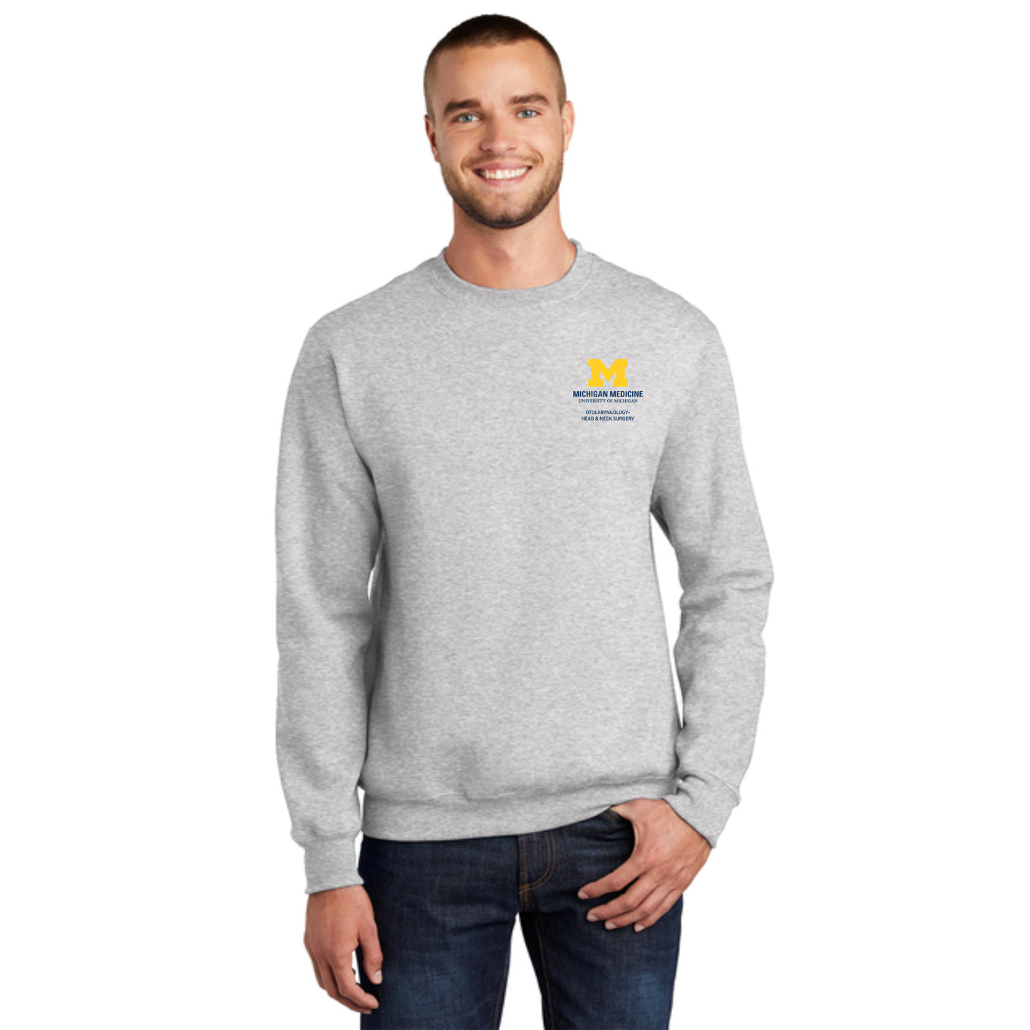 Port & Co™ Tall Essential Fleece Crewneck Sweatshirt
