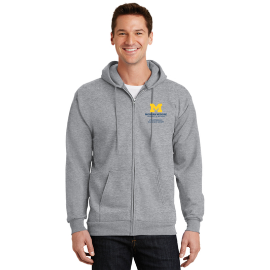 Port & Co™ Tall Essential Fleece Full-Zip Hooded Sweatshirt