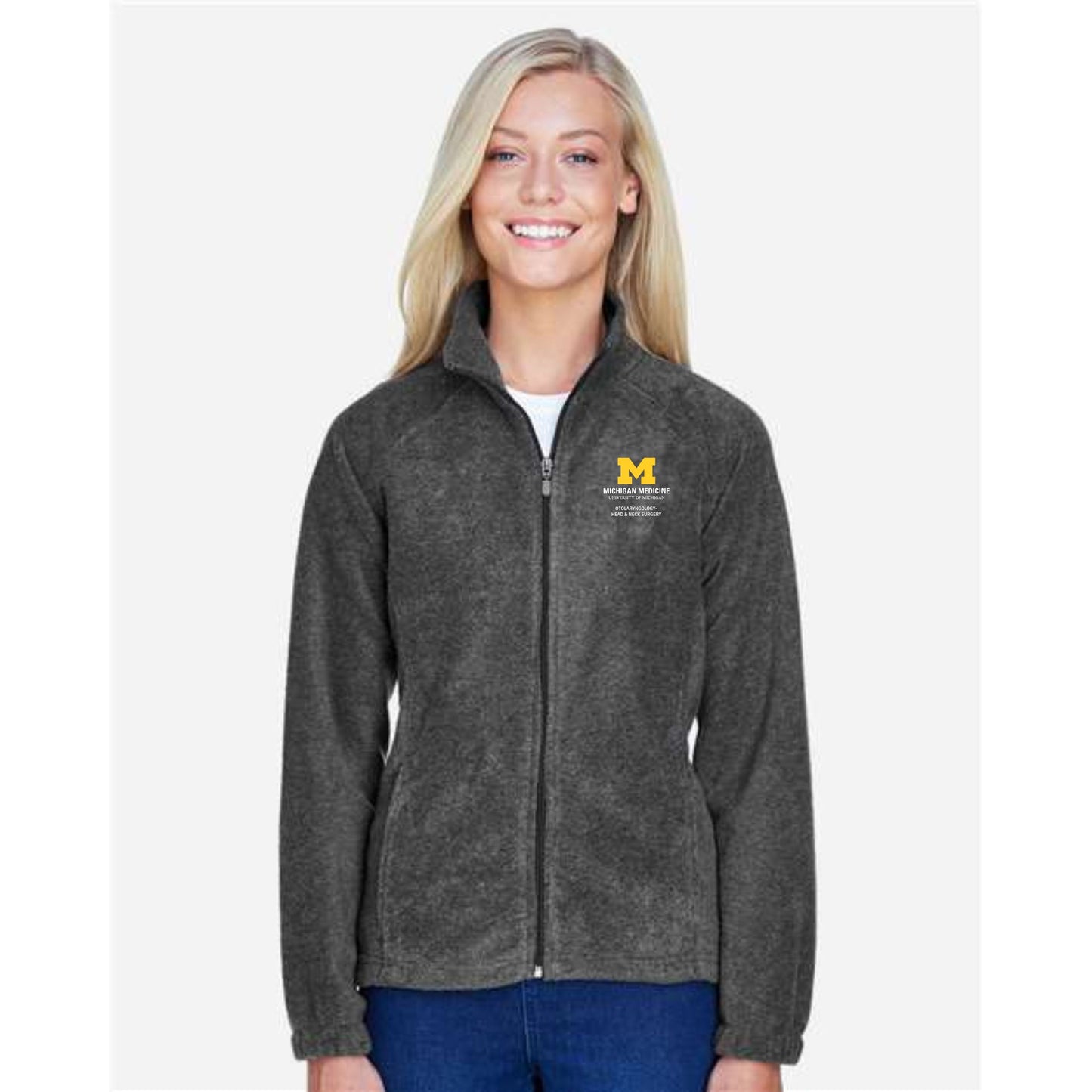 Harriton Women's Full-Zip Fleece