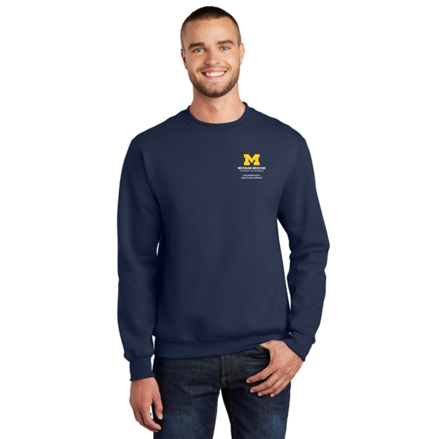 Port & Co™ Tall Essential Fleece Crewneck Sweatshirt