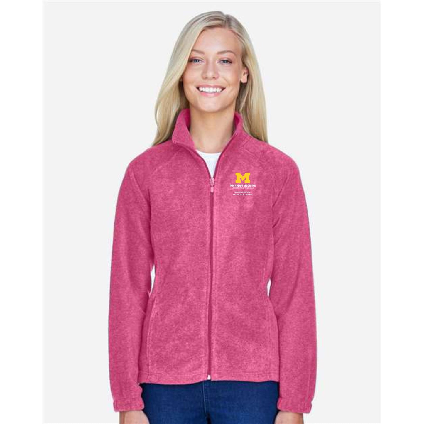 Harriton Women's Full-Zip Fleece