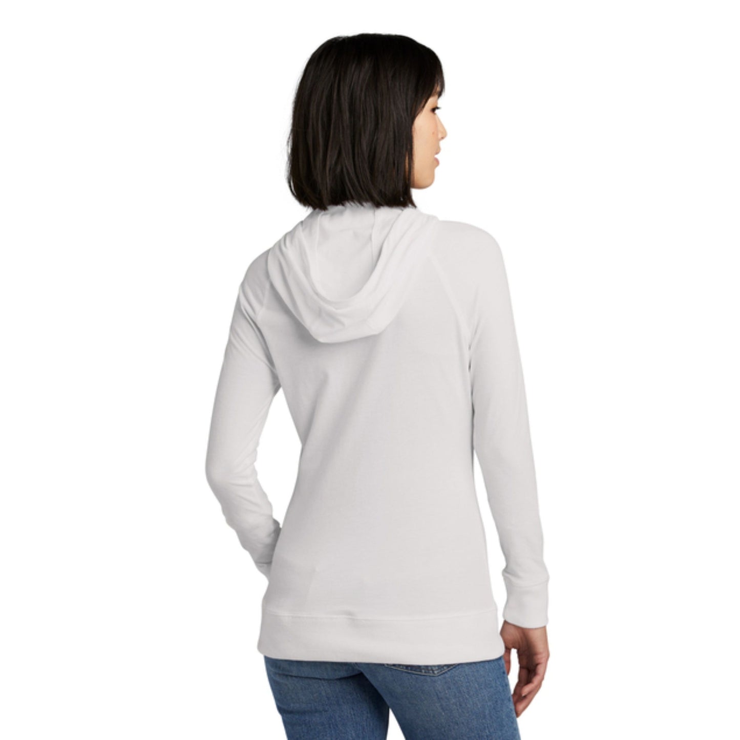 New Era® Women's Sueded Cotton Blend Full-Zip Hoodie