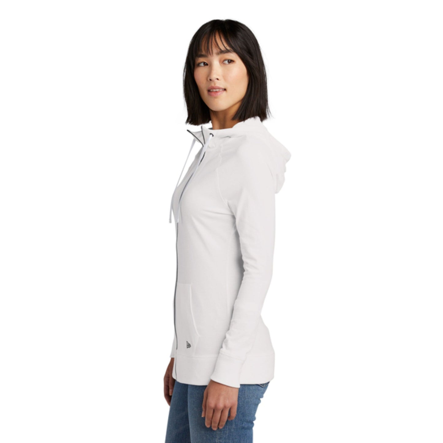 New Era® Women's Sueded Cotton Blend Full-Zip Hoodie