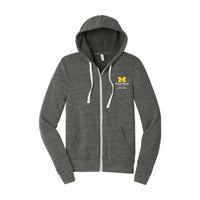 BELLA+CANVAS ® Unisex Triblend Sponge Fleece Full-Zip Hoodie